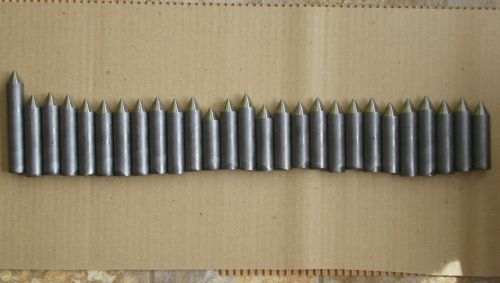 Lot 27 pcs (2 1/2&#034; to 2 3/4&#034; long) 5/8&#034; dia 4140 cr steel round machining bars for sale