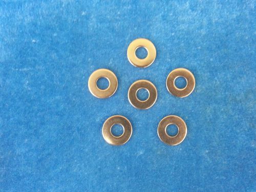 304 Stainless Steel Flat Washer 1/4&#034; Qty:100 pcs