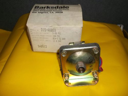 New Barksdale D1S-A80SS Pressure Switch