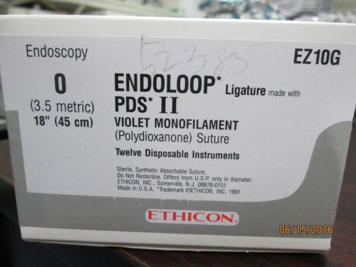 Endoloop PDS II Ref. EZ10G Box of 12         (R)