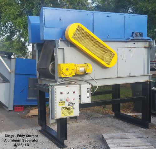 Dings eddy current aluminum separator model 9429 for sale