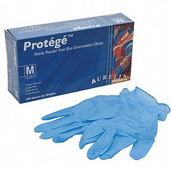 CRL Medium Powder-Free Disposable Nitrile Gloves