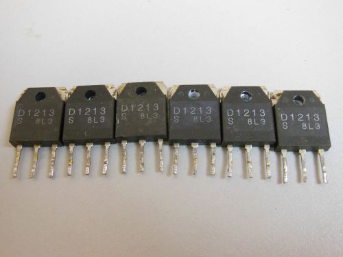 2SD1213 (LOT of 6) TESTED harvested Sanyo transistors