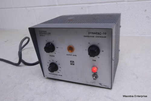 DYNATRONIC INSTRUMENTS DYNAPAC-10 TEMPERATURE CONTROLLER MODEL 8102