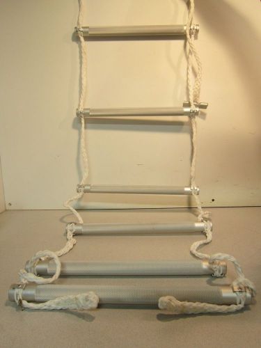 8&#039; heavy duty aluminum escape rope ladder for sale