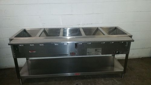 Duke Aerohot WB305M 5 Well Natural Gas Steam Table Food Warmer Tested