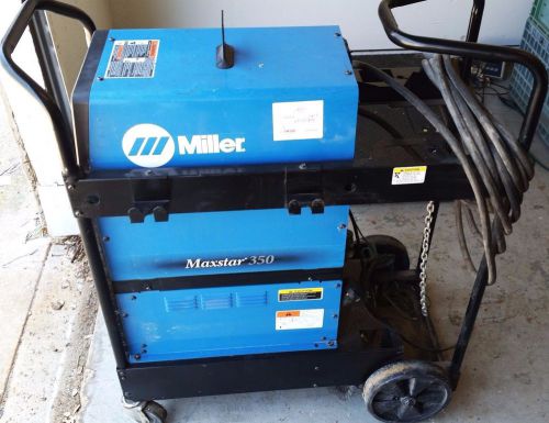 Miller Maxstar 350 TIG Welder with Coolmate 3.5 System and on Cart  (CG 1)