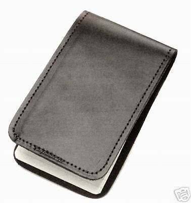 POLICE DETECTIVE LEATHER MEMO BOOK COVER NOTE PAD HOLDER CASE NEW