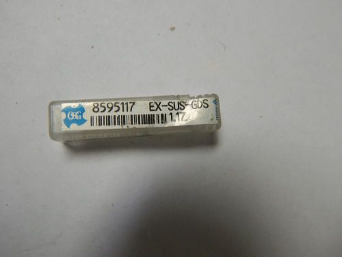 OSG  # 8959117 1.17MM EX-SUS-GDS Twist Dril Bit unit # 1