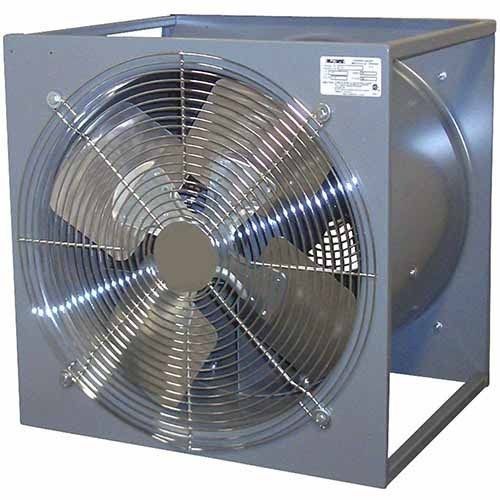 20&#034; portable utility box fan - 6,850 cfm - 1 hp - 1,725 rpm - totally enclosed for sale