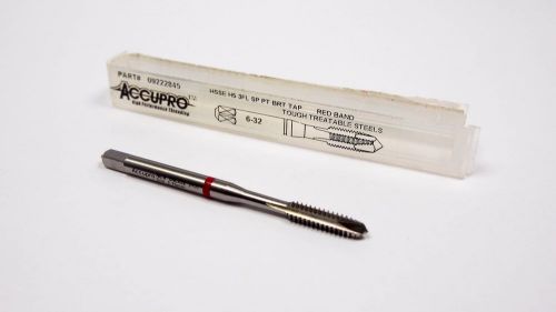 Plug spiral point tap #6-32 h5 3fl hsse unc red band [2118] for sale
