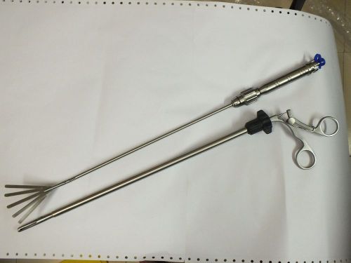 Laparoscopy  Fan Retractor 5 Blades and 10mm Clow