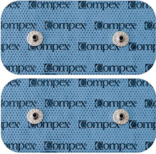 Compex Easy Snap Performance Electrodes 2&#034; x 4&#034; (10 Count)