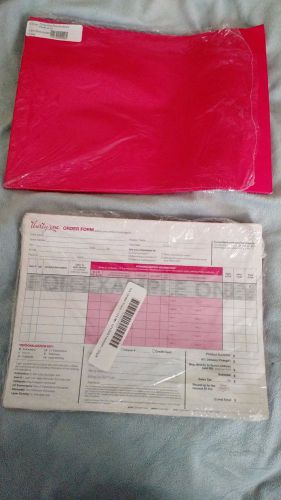 Pack of Thirty-One Duplicate Order Sheets, 120 Invitations &amp; 9 Large Envelopes