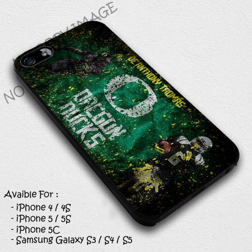 Oregon Ducks diamond plate wings NCAA Iphone Case 5/5S 6/6S Samsung galaxy Case