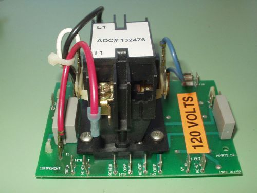 AMERICAN DRYER 115V SPST CONTACTOR A.S. BOARD P/N 882256