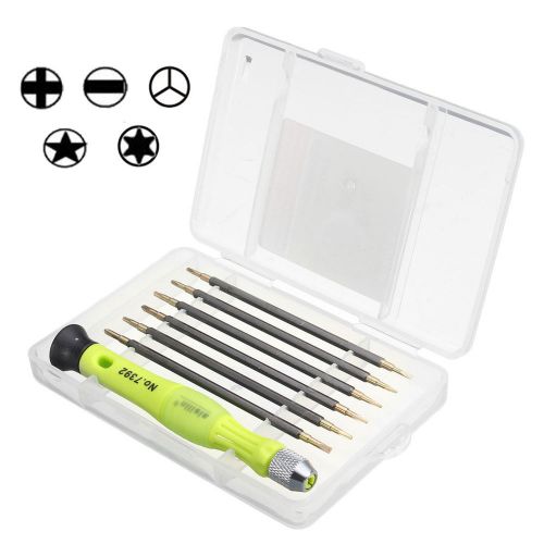 7 in 1 Portable Screwdriver Kit Precision Professional Repair Hand Tool with Box