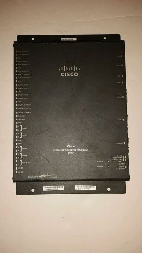 Cisco network building mediator 2500