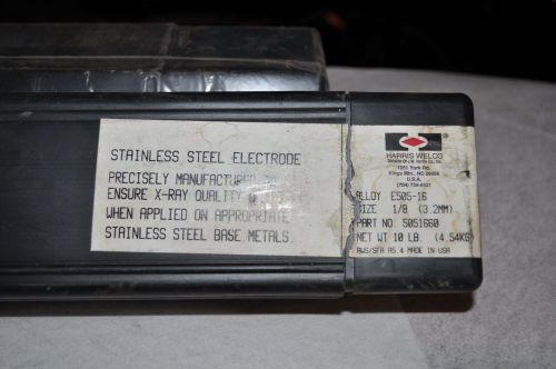 HARRIS WELCO STAINLESS STEEL WELDING ELECTRODES 1/8