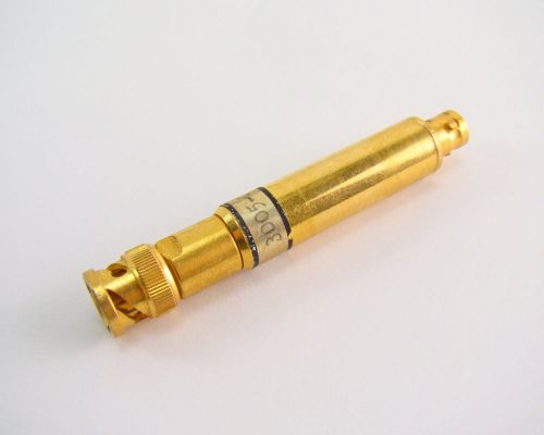 TEI Trompeter 3005-0104-1 Gold Plated BNC Female to BNC Male Adapter