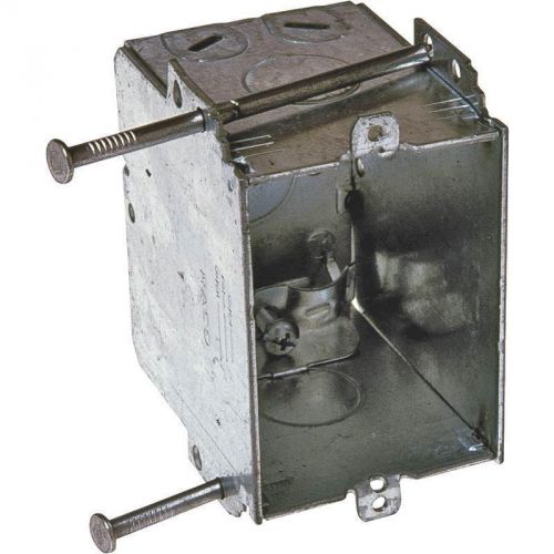 Non-gangable switch box, 1 gang, 15.8 cu-in x 3&#034; l x 2&#034; w x 2-37/32&#034; d raco 8355 for sale
