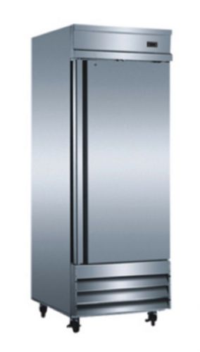 Sabaair st-23r 1 solid door reach in refrigerator for sale