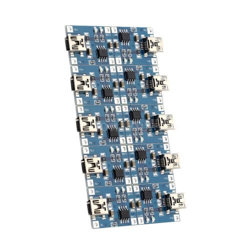 10pcs 5V Mini USB Lithium Battery Linear Charging Board Module 4.5V-5.5V TA S1H2