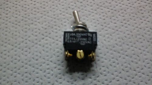 Carling toggle switch 10a 250vac, 15a 125vac, 3/4hp 250vac ~ 6 terminals for sale