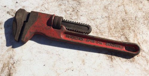 Ridgid Spud Pipe Wrench 2-5/8&#034; Capacity