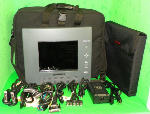 PROXIMA OVATION+920 COLOR LCD PROJECTION PANEL &amp; TRAVEL CASE LOTS CABLES, REMOTE