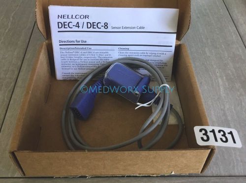Nellcor DEC-4/DEC-8 Sensor Extension Monitoring Cable NEW 3131