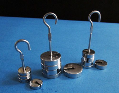 SLOTTED-WEIGHT-SET-STEEL-MASSES-WEIGHTS