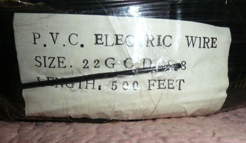 Roll of 22 gauge  Shielded Wire 500&#039;  Hi quality