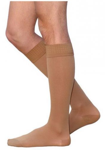 Cotton  20-30 mmHg Mens With Grip Top Socks, Crispa - XL, Short, 232CXSM66-S
