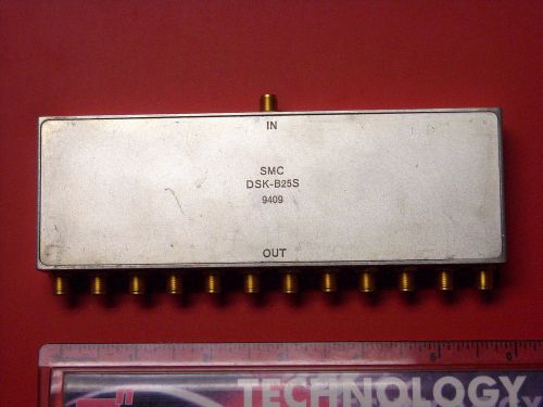 SMC Model DSK-B25S 12-Way Power Splitter / Combiner 0.1 - 200 MHz