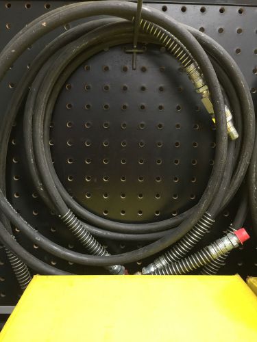 NEW ENERPAC H-887 70IN 1/4IN NPT HYDRAULIC HOSE WITH COUPLING