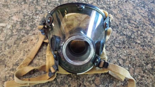Scott scba av-2000 small full facepiece respirator 804019-01 w/ kevlar harness for sale