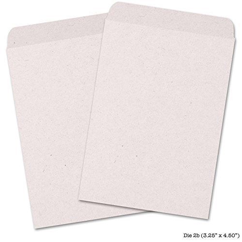 50 Blank Seed Envelopes 3.25&#034; x 4.50&#034; (Self Sealing) &#034;Rose Quartz&#034; New