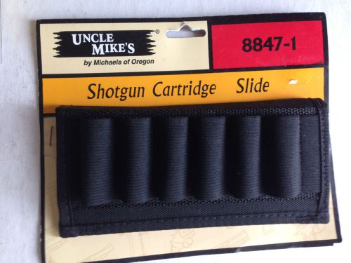 Uncle Mike&#039;s  #8847-1  Shotgun Cartridge Slide  Nylon   6 Elastic loops