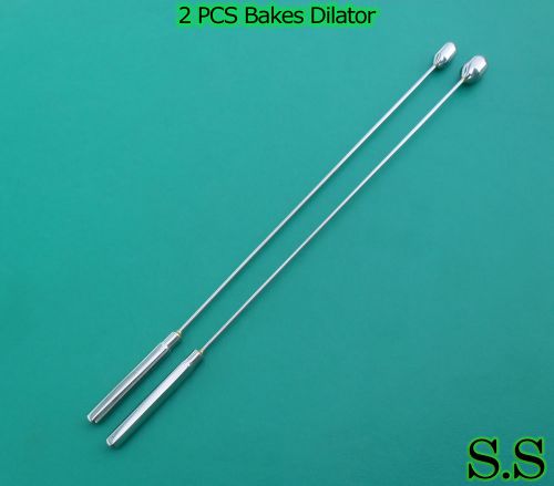 Two Pcs Bakes Rosebud Urethral Sounds 9MM &amp; 13MM