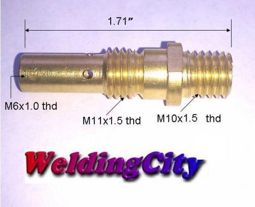 5-pk gas diffuser 51 for tweco mini/#1 &amp; lincoln magnum 100l mig welding guns for sale