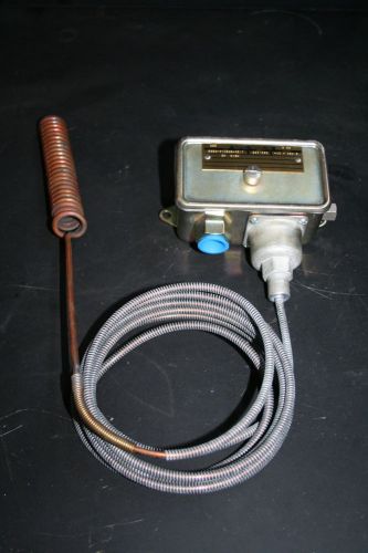 Thermostatic switch Control -10-60 deg F SPST CN 2231390 Detroit Switch Unused
