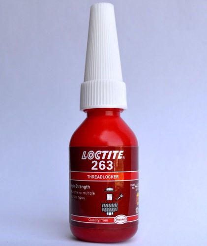 Loctite 263 Red - High Strength Threadlocker - 10ml - Free Shipping