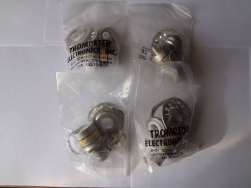 Lot of 4 Trompeter Triax Jacks (connectors) BJ89-14A