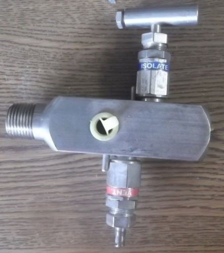 Block and bleed valve for sale