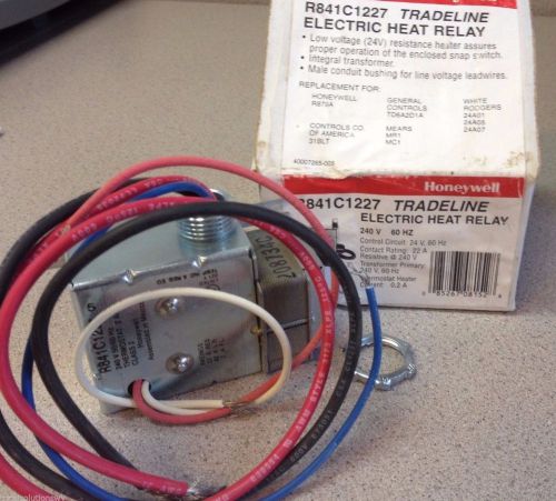 Honeywell R841C1227 Electric Heater Relay 24V SPST Switching Replace R879A 24A01
