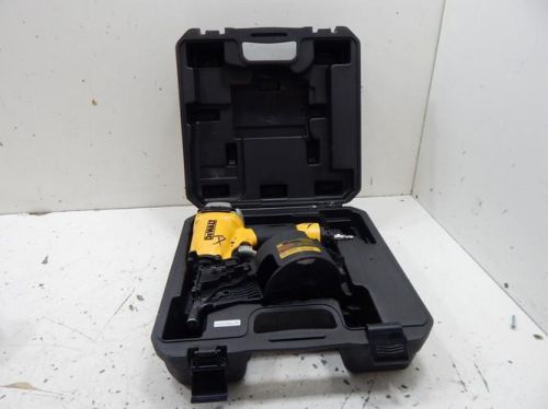 Dewalt dw66c1 pneumatic powered coil siding &amp; fencing nailer tool 554787 a16 for sale
