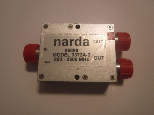 NARDA 3372 Power Divider 800-2500MHz