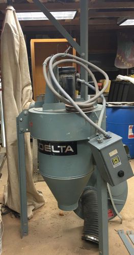 Delta 3 - 5 hp 220a 1750cfm dust collection system for sale