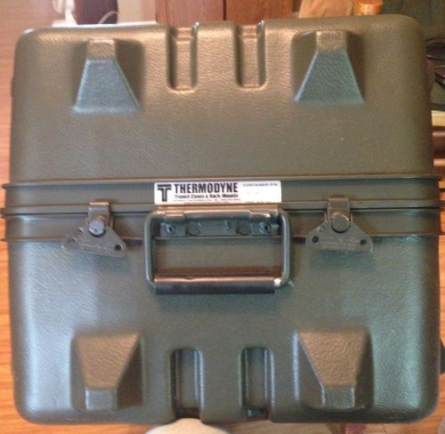 Thermodyne 22x19x15(exterior) Shock-Stop Hinged Lid Transit Shipping Case